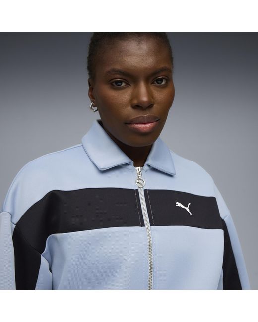 Chaqueta De Chándal De Fútbol Ftbledition Para Mujer PUMA de color Blue