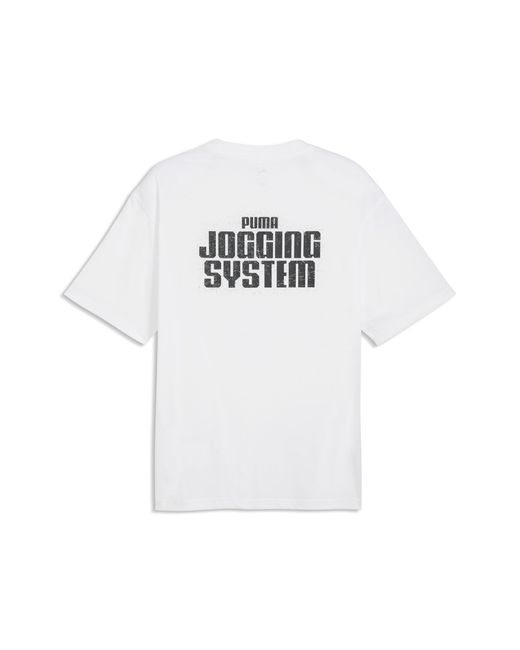 PUMA White X Activewear Jogging System T-Shirt for men