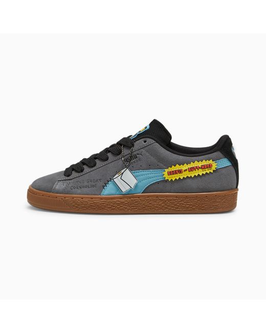 PUMA Blue X BEAVIS AND BUTTHEAD Suede Sneakers Schuhe