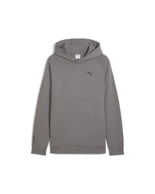 Felpa Con Cappuccio Tech Da, /Altro di PUMA in Gray da Uomo