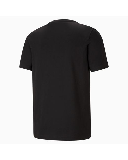 PUMA Essentials Logo T-Shirt Voor in het Black voor heren