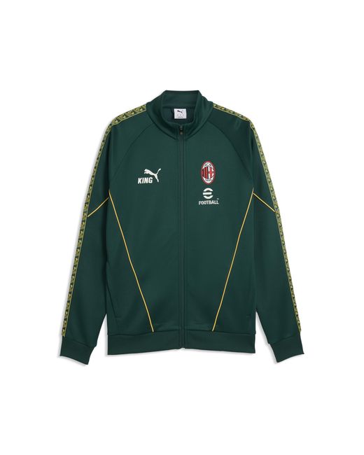 PUMA Green Ac Milan King Anthem Jacket for men
