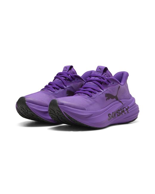 PUMA Purple X Saysky Magmax Nitro 2 Running Shoes