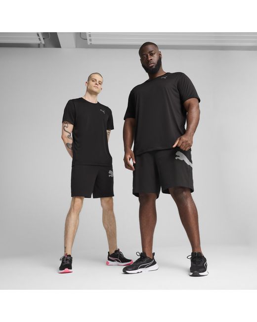 PUMA Train All Day Big Logo Gestrickte Shorts Herren in Black für Herren