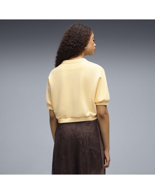 PUMA Natural Elevated Essentials Relaxed Sweatshirt