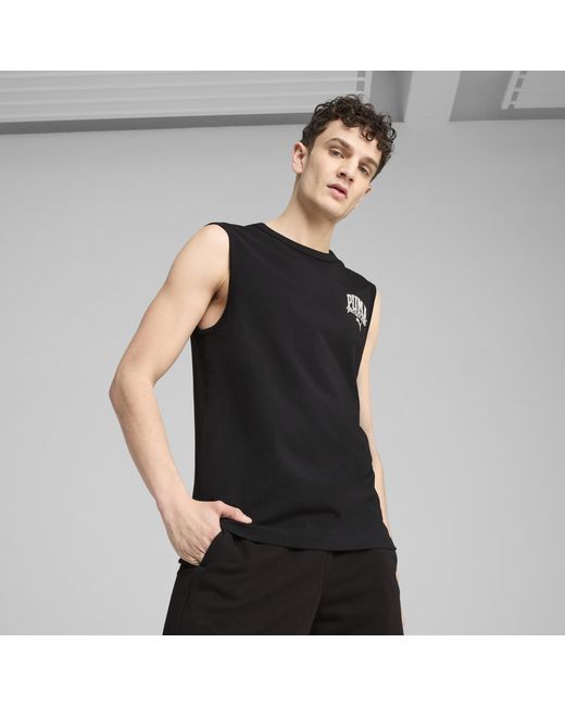 Camiseta Sin Mangas Class Para Hombre PUMA de hombre de color Black
