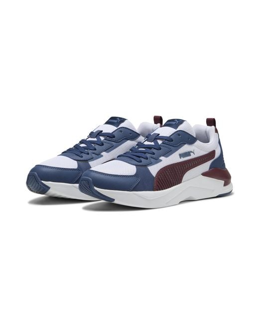 PUMA Blue X-Ray 3 Sneakers Schuhe, /Ruby Shimmer/Persian Blau