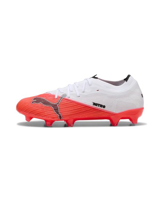 PUMA Red Ultra Nitro 7 Match Fg/Ag Football Boots
