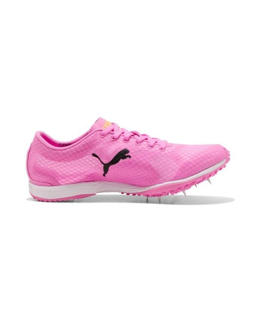 PUMA Pink Evospeed Haraka 8 Track Spikes
