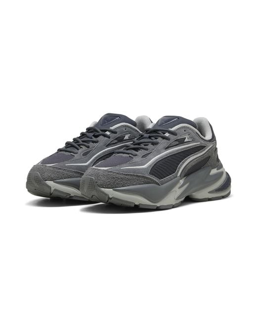 PUMA Green Rs Surge Hairy Suede Sneakers