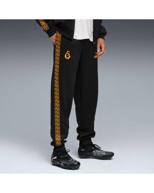 PUMA Black Galatasaray Sk King Anthem Pants for men