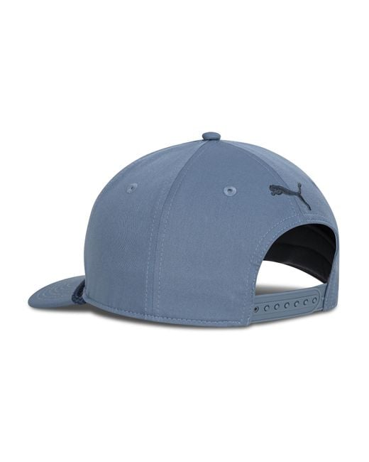 PUMA Blue Ny Apple Flat Brim Adjustable