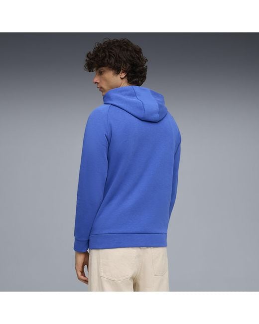 PUMA Blue Tech Hoodie for men
