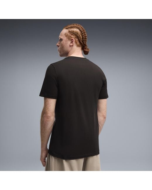 PUMA Black Borussia Dortmund Ftblculture T-Shirt for men