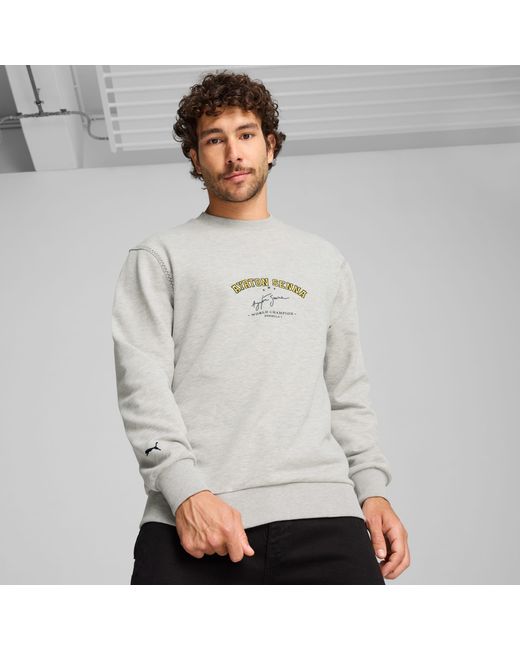 Felpa Senna A Vida Da, /Erica di PUMA in Gray da Uomo