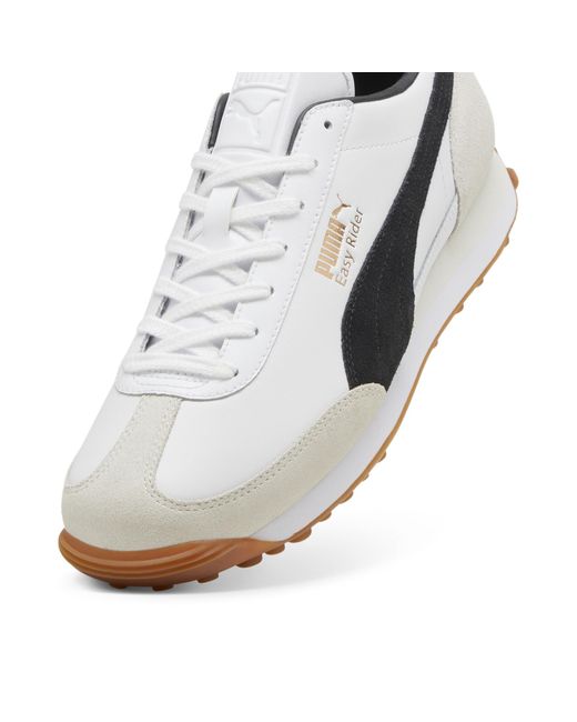 PUMA White Easy Rider Mix Sneakers Schuhe, /Schwarz