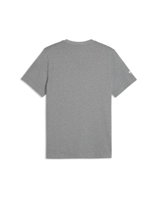 PUMA Gray Bmw M Motorsport Essentials T-Shirt for men