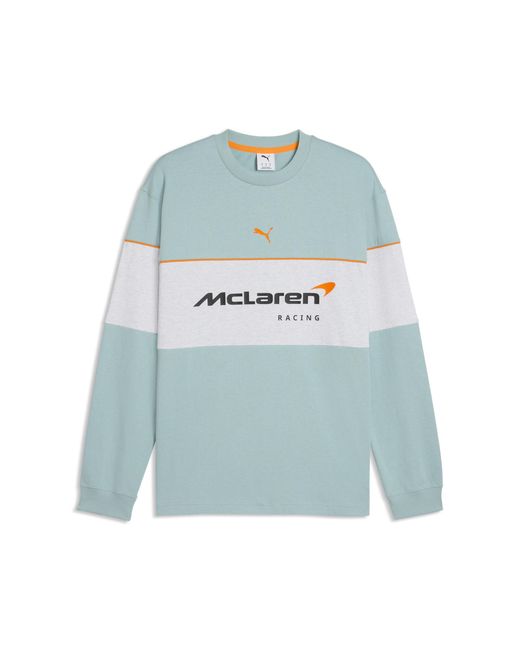 PUMA Blue Mclaren Racing Relaxed Sweatshirt for men
