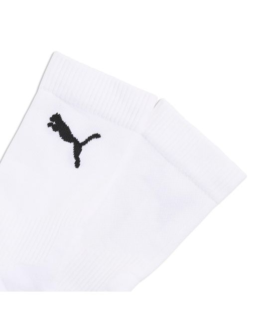 PUMA White Elite Running Crew Socks