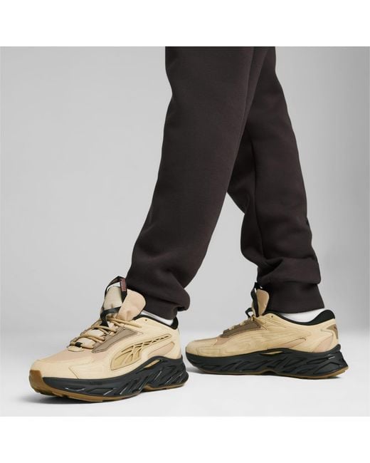 PUMA Brown Exotek Nitrotm Earthy Sneakers