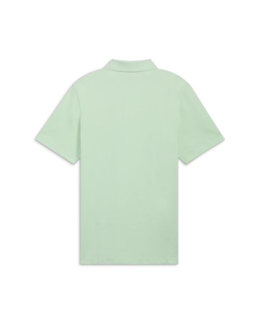 PUMA Green Essential Polo Shirt for men