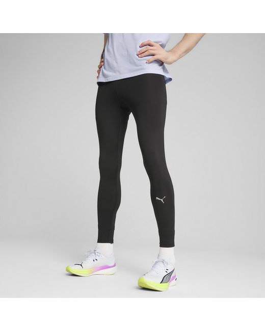 PUMA Black Velocity Long Running Tights for men