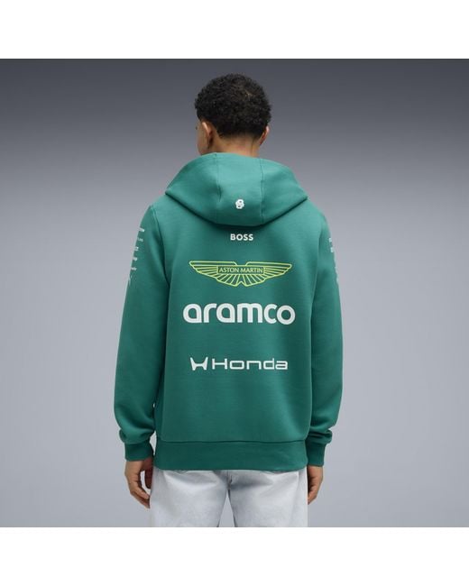PUMA Green X Aston Martin Aramco F1 Team Replica Hoodie