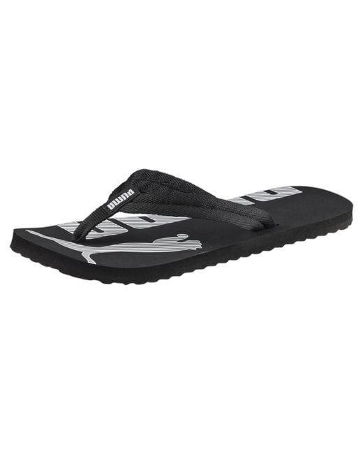 PUMA Black Epic V2 Flip Flops