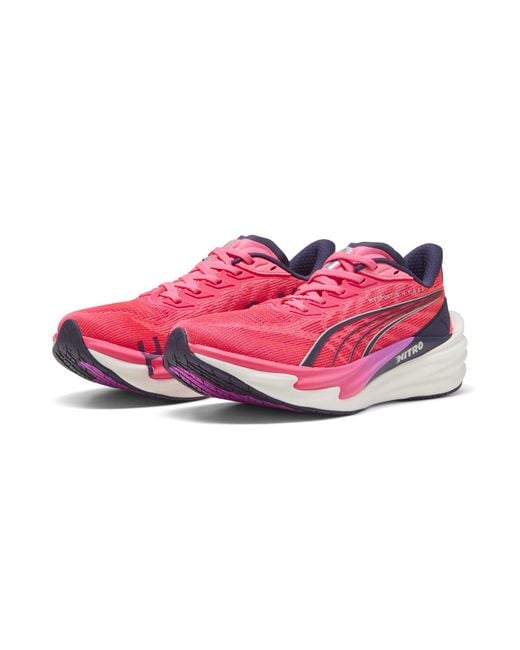 PUMA Pink X Hyrox Deviate Nitroâ 4 Running Shoes for men