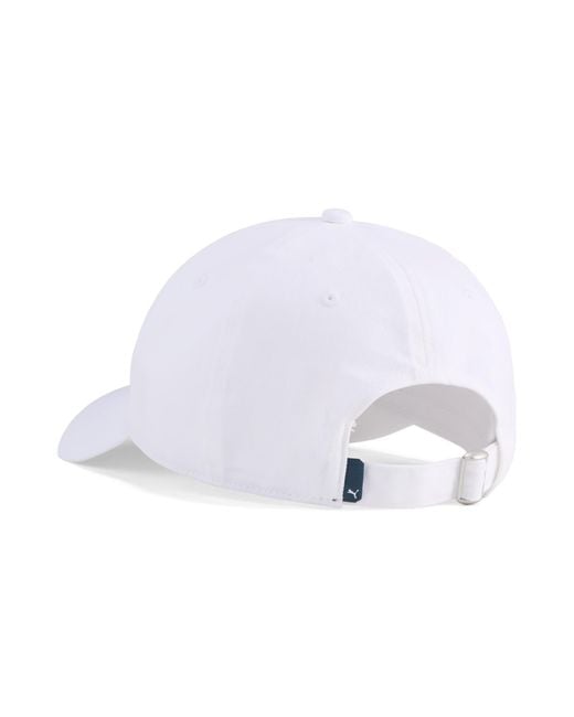 PUMA White Rodeo Script Golf Cap, Accessoires