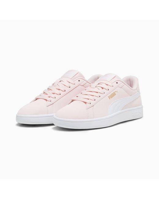 PUMA Smash 3.0 Buck Sneakers in het White