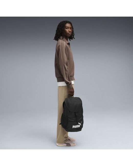 PUMA Black Phase Hooded 20L Backpack