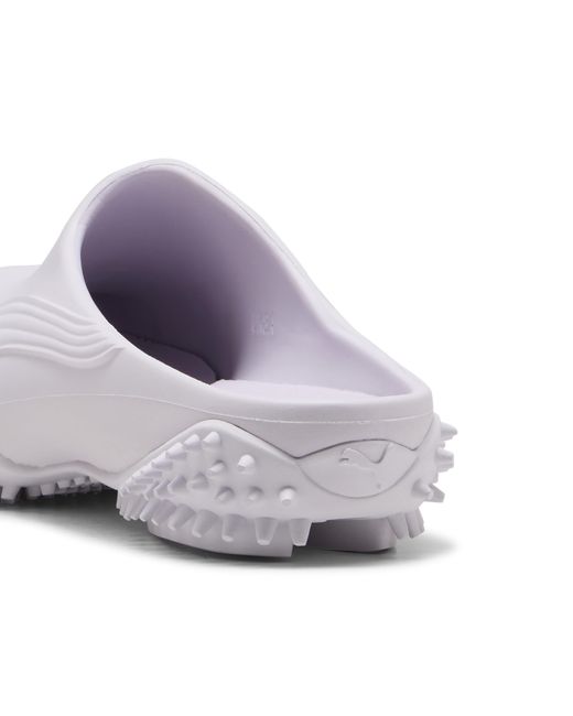 PUMA Gray Mostro Pantoletten Schuhe, Lilac Frost