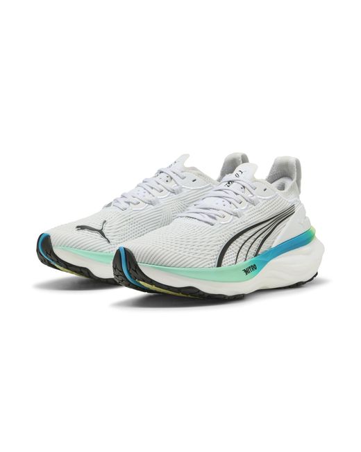 PUMA White Foreverrun Nitro 2 Laufschuhe Damen, Sport, /Mint Melt