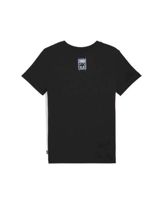 T-shirt Manches Courtes À Motif Nekosan X Hoops Dylan E PUMA en coloris Black