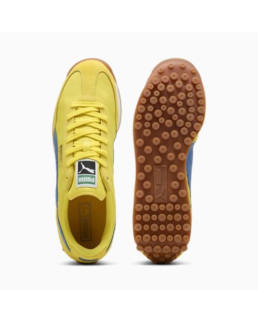 PUMA Yellow Easy Rider Vintage Sneakers Schuhe