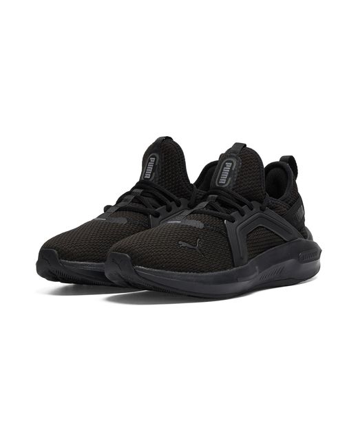PUMA Black Softride Enzo 5 Wide Sneakers