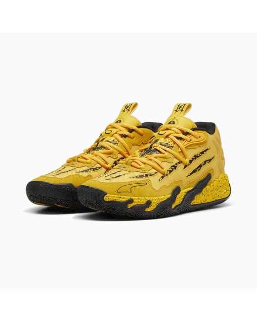 PUMA Yellow Mb.03 Porsche Legacy Basketball Shoes