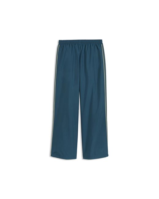 PUMA Blue T7 Oversized Track Pants for men
