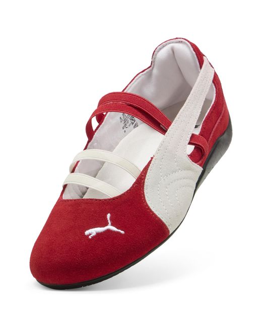 Bailarinas Speedcat Suede Para Mujer, Calzado, Rojo/Blanco/Negro PUMA de color Red