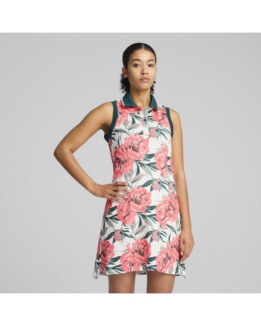 PUMA Red Mattr Beautiful Game Kleid Damen