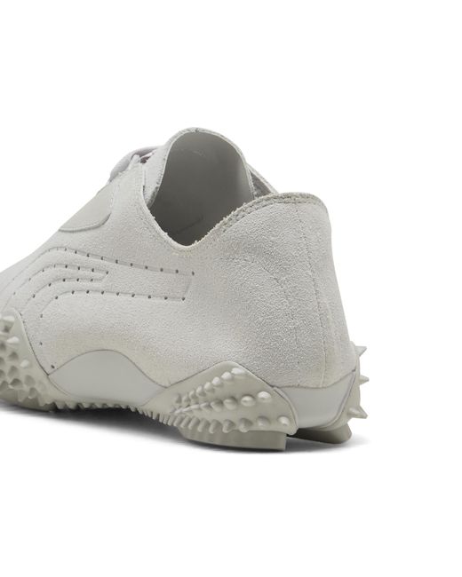 PUMA Gray Mostro Unlined Sneakers Schuhe, Glacial/Feather