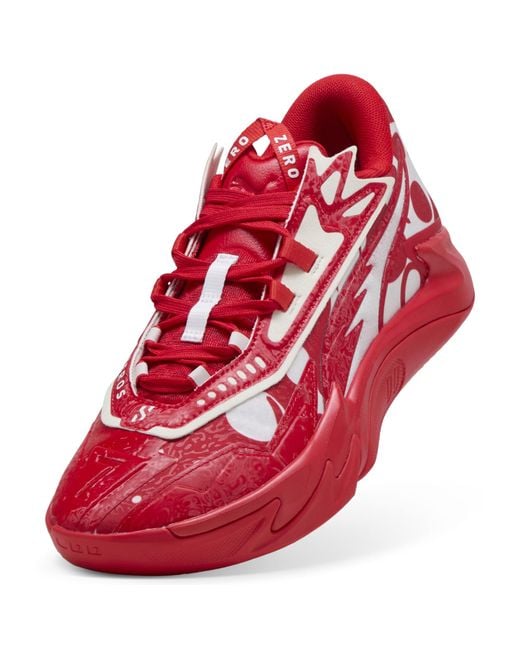 PUMA Red Scoot Zeros Ii Basketballschuhe Schuhe, /Weiß