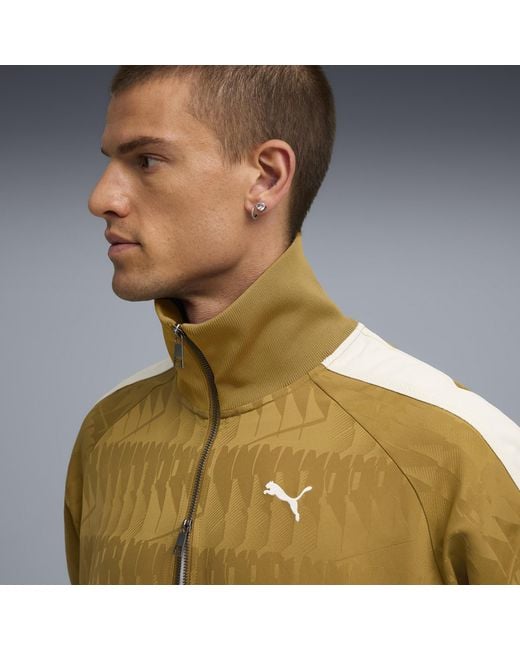 Giacca Sportiva The Neverworn V T7 Da Uomo, Abbigliamento, Honey Butter/Aop di PUMA in Metallic da Uomo