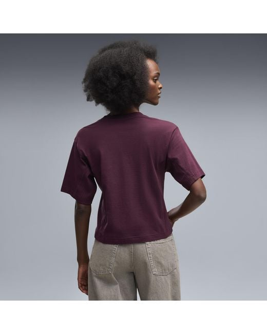 PUMA Purple Her Relaxed T-Shirt