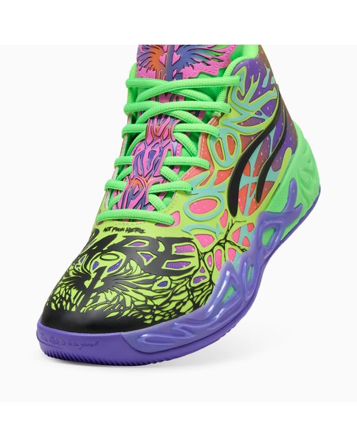 PUMA Green X Lamelo Ball Mb.04 Be You Basketball Shoes
