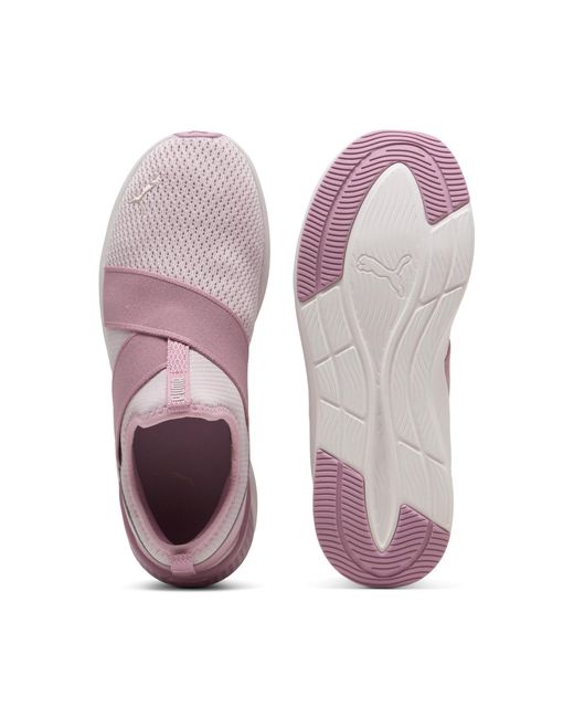 PUMA Softride Harli Slip-On Hardloopschoenen Voor Maat 35,5 in het Purple