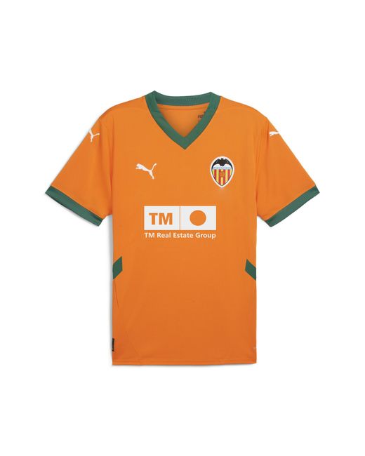 PUMA Valencia CF 24/25 Ausweichtrikot in Orange für Herren
