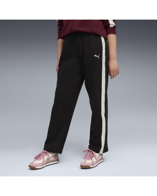 Pantalones De Chándal Holgados Con Cinta Essentials Juveniles, Ropa, Negro PUMA de color Black