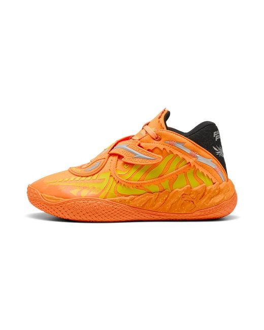 PUMA Orange X Fast & Furious Mb.05 La Basketball Shoes